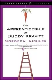 Book cover for "The Apprenticeship of Duddy Kravitz" by Mordecai Richler