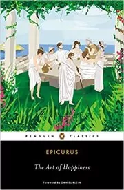 Book cover for "The Art of Happiness" by Epicurus
