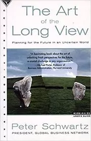 Book cover for "The Art of the Long View" by Peter Schwartz