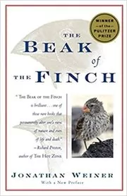 Book cover for "The Beak of the Finch" by Jonathan Weiner
