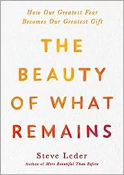 Book cover for "The Beauty of What Remains" by Steve Leder