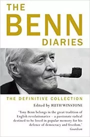 Book cover for "The Benn Diaries" by Tony Benn