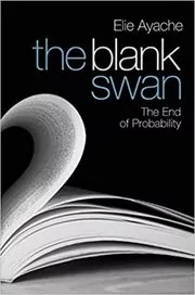 Book cover for "The Blank Swan" by Elie Ayache