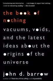 Book cover for "The Book of Nothing" by John D. Barrow
