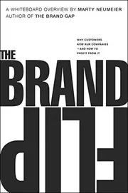 Book cover for "The Brand Flip" by Marty Neumeier