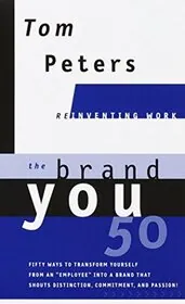 Book cover for "The Brand You 50" by Tom Peters