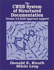 Book cover for "The CWEB System of Structured Documentation" by Donald Knuth