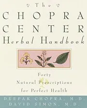 Book cover for "The Chopra Center Herbal Handbook"