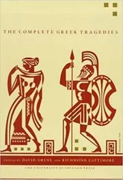 Book cover for "The Complete Greek Tragedies" by David Grene