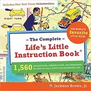 Book cover for "The Complete Life's Little Instruction Book" by H. Jackson Brown Jr