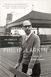Book cover for "The Complete Poems" by Philip Larkin