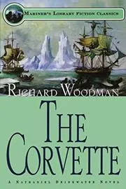 Book cover for "The Corvette / Arctic Treachery" by Richard Woodman