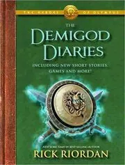 Book cover for "The Demigod Diaries" by Rick Riordan