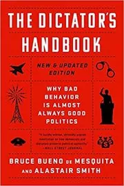 Book cover for "The Dictator's Handbook" by Bruce Bueno de Mesquita