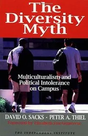 Book cover for "The Diversity Myth" by Peter Thiel