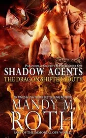 Book cover for "The Dragon Shifter's Duty" by Mandy M Roth