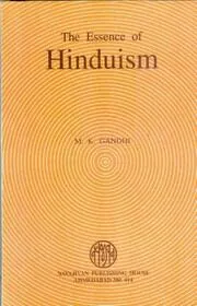 Book cover for "The Essence of Hinduism"