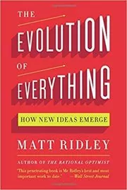 Book cover for "The Evolution of Everything" by Matt Ridley
