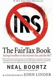 Book cover for "The Fair Tax Book" by Neal Boortz