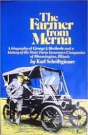 Book cover for "The Farmer from Merna" by Karl Schriftgiesser