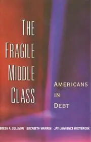 Book cover for "The Fragile Middle Class" by Elizabeth Warren