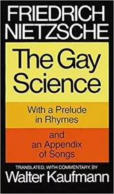 Book cover for "The Gay Science" by Friedrich Nietzsche