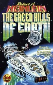 Book cover for "The Green Hills of Earth" by Robert A Heinlein