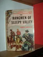 Book cover for "The Hangmen of Sleepy Valley/The Masked Riders of Sleepy Valley" by Davis Dresser