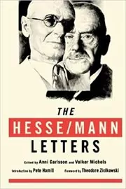 Book cover for "The Hesse/Mann Letters" by Hermann Hesse