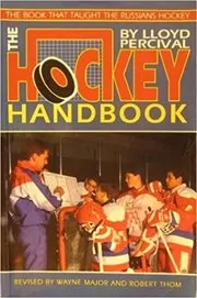 Book cover for "The Hockey Handbook" by Lloyd Percival