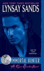 Book cover for "The Immortal Hunter" by Lynsay Sands