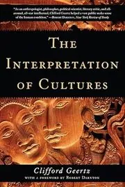 Book cover for "The Interpretation of Cultures" by Clifford Geertz
