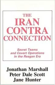 Book cover for "The Iran Contra-Connection" by Jane Hunter