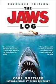 Book cover for "The Jaws Log" by Carl Gottlieb