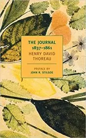 Book cover for "The Journal of Henry David Thoreau, 1837-1861" by Henry David Thoreau