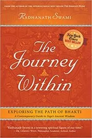 Book cover for "The Journey Within" by Radhanath Swami