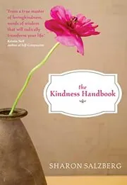 Book cover for "The Kindness Handbook" by Sharon Salzberg