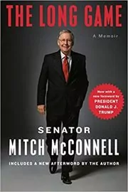 Book cover for "The Long Game" by Mitch McConnell