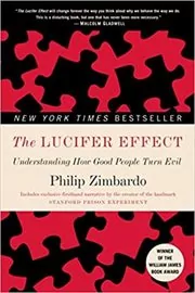 Book cover for "The Lucifer Effect" by Dr. Phil Zimbardo