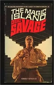 Book cover for "The Magic Island / Ost" by Lester Dent