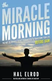 Book cover for "The Miracle Morning" by Hal Elrod