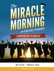 Book cover for "The Miracle Morning for College Students Companion Planner" by Hal Elrod