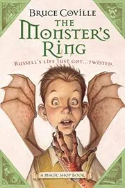 Book cover for "The Monster's Ring/Russell Troy, Monster Boy" by Bruce Coville