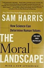 Book cover for "The Moral Landscape" by Sam Harris