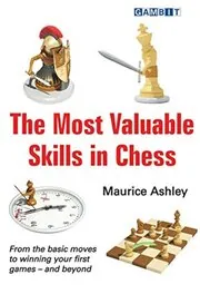 Book cover for "The Most Valuable Skills in Chess" by Maurice Ashley
