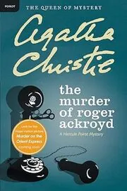 Book cover for "The Murder of Roger Ackroyd" by Agatha Christie