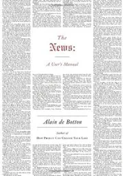 Book cover for "The News" by Alain de Botton