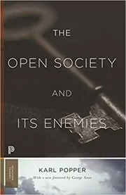 Book cover for "The Open Society and Its Enemies" by Karl Popper