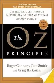 Book cover for "The Oz Principle" by Roger Connors