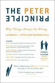 Book cover for "The Peter Principal" by Laurence J. Peter